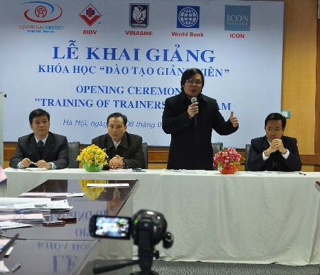 Hà Nội: Hiệp hội doanh nghiệp nhỏ và vừa Việt Nam tổ chức lễ bế giảng khóa đào tạo giảng viên(TOT)