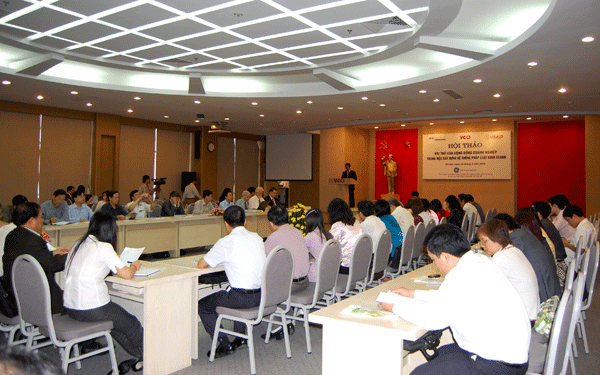 Hiệp hội DNNVV Việt Nam tổ chức góp ý cho dự thảo thông tư về hướng dẫn lập dự toán và quản lý kinh phí đào tạo trợ giúp nguồn nhân lực cho DNNVV